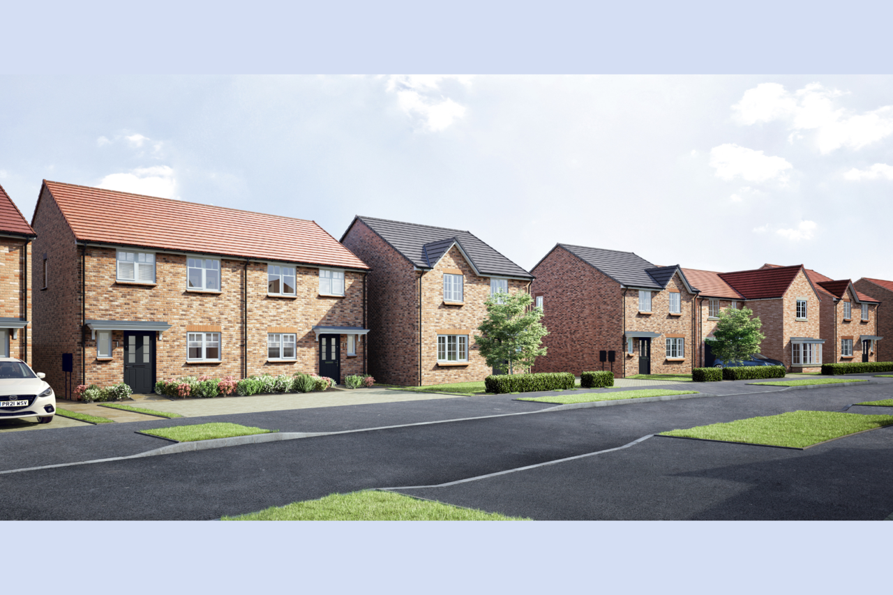 New 3 & 4bedroom homes in Morpeth King Edward's Park Linden Homes